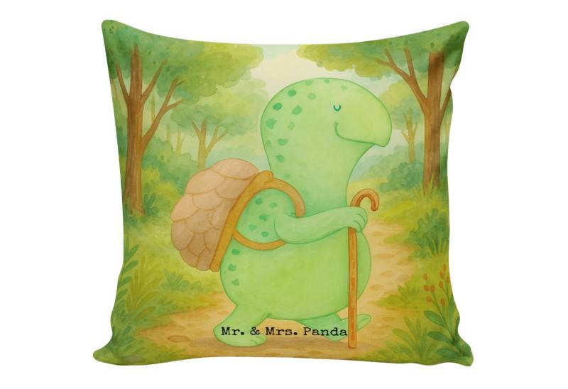 Mr. & Mrs. Panda Dekokissen Schildkröte Wanderer Design, Sofakissen, Weiß, Motivation, Rucksack Mr. & Mrs. Panda Dekokissen Schildkröte Wanderer Design, Sofakissen, Weiß, Motivation, Rucksack von Mr. & Mrs. Panda