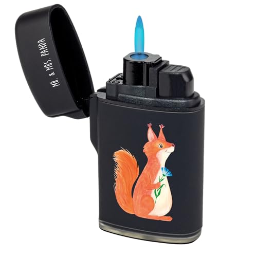 Mr. & Mrs. Panda Feuerzeug Eichhörnchen Blume - Geschenk, Luxus Feuerzeug, Motivation Sprüche, Tiere, Sturmfeuerzeug nachfüllbar, lustige Sprüche, Mr. & Mrs. Panda Feuerzeug Eichhörnchen Blume - Geschenk, Luxus Feuerzeug, Motivation Sprüche, Tiere, Sturmfeuerzeug nachfüllbar, lustige Sprüche, von Mr. & Mrs. Panda