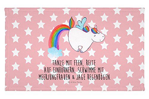 Mr. & Mrs. Panda Gäste Handtuch Einhorn Pegasus - Geschenk, Unicorn, Realität, Gästetuch, Erwachsenwerden, Sport Handtuch, Einhörner, Frottier, von Mr. & Mrs. Panda