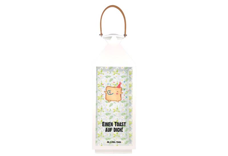 Mr. & Mrs. Panda Gartenleuchte Toast Party XL - Transparent - Geschenk, Ehemann, Freund, Laterne Kle, Hängeleuchte von Mr. & Mrs. Panda