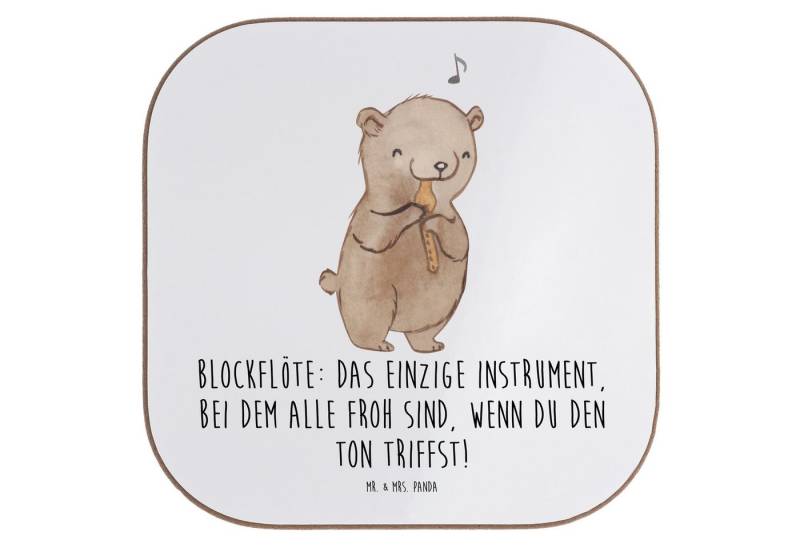 Mr. & Mrs. Panda Getränkeuntersetzer Blockflöte Freude, Untersetzer für Gläser, Weiß, Bassblockflöte, Lern, Packung, 1-tlg. Mr. & Mrs. Panda Getränkeuntersetzer Blockflöte Freude, Untersetzer für Gläser, Weiß, Bassblockflöte, Lern, Packung, 1-tlg. von Mr. & Mrs. Panda
