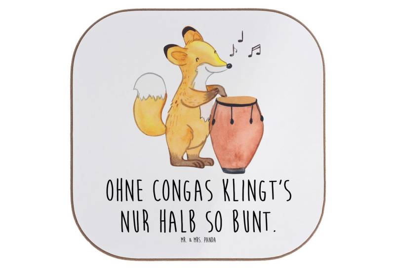 Mr. & Mrs. Panda Getränkeuntersetzer Bunte Congas, Untersetzer Gläser, Weiß, Tassen, für Gläser, gläserunt, Packung, 1-tlg. Mr. & Mrs. Panda Getränkeuntersetzer Bunte Congas, Untersetzer Gläser, Weiß, Tassen, für Gläser, gläserunt, Packung, 1-tlg. von Mr. & Mrs. Panda
