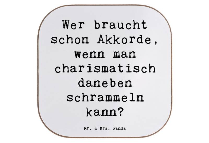 Mr. & Mrs. Panda Getränkeuntersetzer Spruch Charisma Gitarre, Untersetzer für Gläser, Weiß, Musiker, Liebe, Packung, 1-tlg. Mr. & Mrs. Panda Getränkeuntersetzer Spruch Charisma Gitarre, Untersetzer für Gläser, Weiß, Musiker, Liebe, Packung, 1-tlg. von Mr. & Mrs. Panda