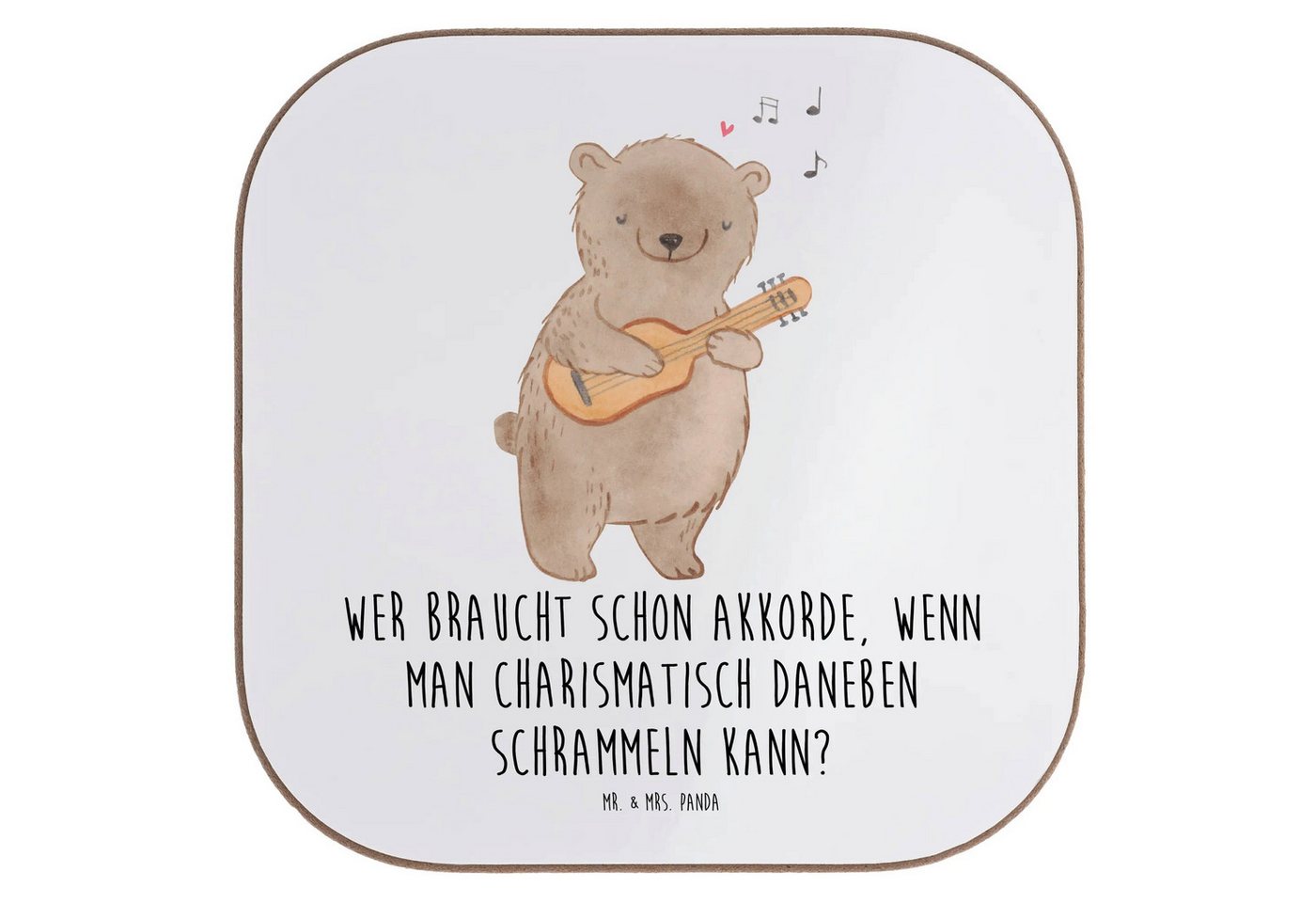 Mr. & Mrs. Panda Getränkeuntersetzer Charisma Gitarre - Weiß - Geschenk, tisch, Glasuntersetzer, Bühne, Un, Packung, 1-tlg., Moderne Designs Mr. & Mrs. Panda Getränkeuntersetzer Charisma Gitarre - Weiß - Geschenk, tisch, Glasuntersetzer, Bühne, Un, Packung, 1-tlg., Moderne Designs von Mr. & Mrs. Panda