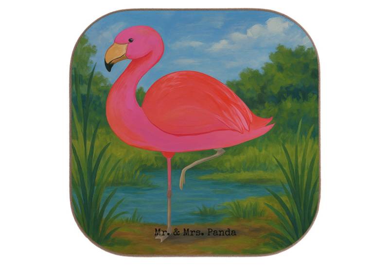 Mr. & Mrs. Panda Getränkeuntersetzer Flamingo Classic Design, Untersetzer für Gläser, Weiß, Spruch, gläser, Packung, 1-tlg. Mr. & Mrs. Panda Getränkeuntersetzer Flamingo Classic Design, Untersetzer für Gläser, Weiß, Spruch, gläser, Packung, 1-tlg. von Mr. & Mrs. Panda