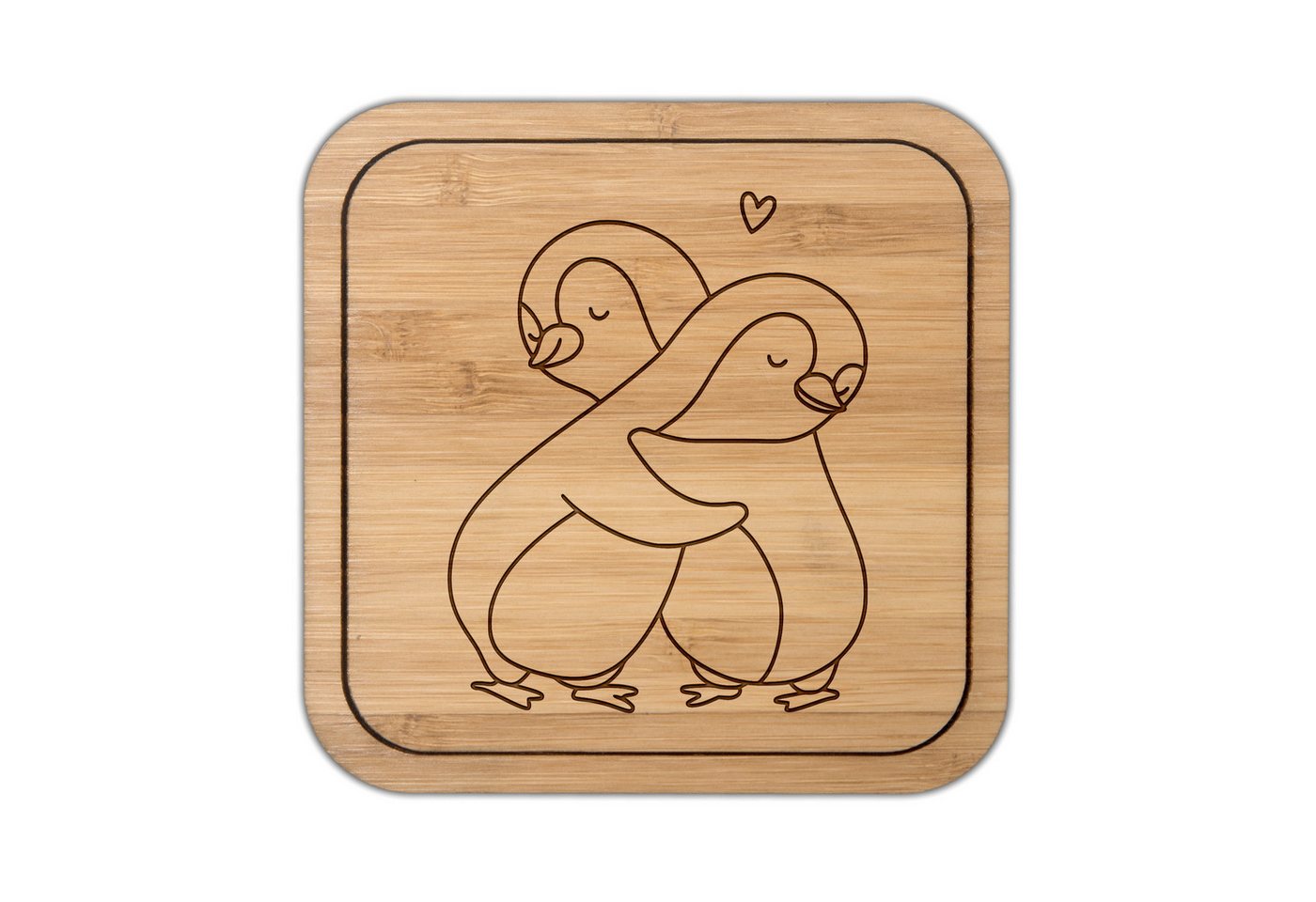 Mr. & Mrs. Panda Getränkeuntersetzer Pinguine Kuscheln, Untersetzer quadratisch, Transparent, Kerze, Filzu, Packung, 1-tlg. Mr. & Mrs. Panda Getränkeuntersetzer Pinguine Kuscheln, Untersetzer quadratisch, Transparent, Kerze, Filzu, Packung, 1-tlg. von Mr. & Mrs. Panda