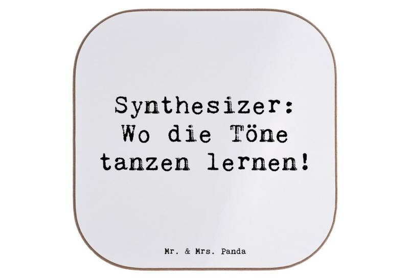 Mr. & Mrs. Panda Getränkeuntersetzer Spruch Synthesizer Tanz, Untersetzer für Gläser, Weiß, Tasse, Tassen, Packung, 1-tlg. Mr. & Mrs. Panda Getränkeuntersetzer Spruch Synthesizer Tanz, Untersetzer für Gläser, Weiß, Tasse, Tassen, Packung, 1-tlg. von Mr. & Mrs. Panda