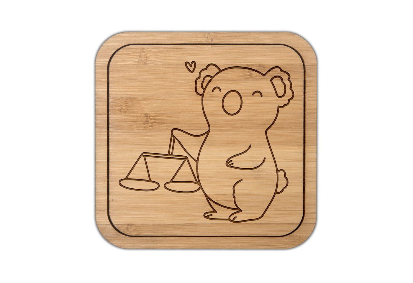 Mr. & Mrs. Panda Getränkeuntersetzer Waage Astrologie, Untersetzer quadratisch, Transparent, Kerze, Gesche, Packung, 1-tlg. Mr. & Mrs. Panda Getränkeuntersetzer Waage Astrologie, Untersetzer quadratisch, Transparent, Kerze, Gesche, Packung, 1-tlg. von Mr. & Mrs. Panda