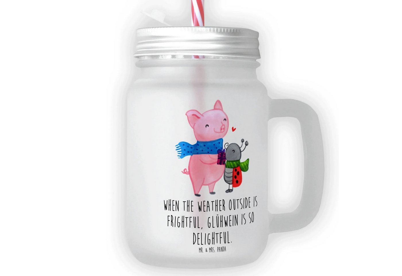 Mr. & Mrs. Panda Cocktailglas Glühschwein Smörle - Transparent - Geschenk, Weihnachten, Glas Mit He, Premium Glas, Einzigartige Designs Mr. & Mrs. Panda Cocktailglas Glühschwein Smörle - Transparent - Geschenk, Weihnachten, Glas Mit He, Premium Glas, Einzigartige Designs von Mr. & Mrs. Panda