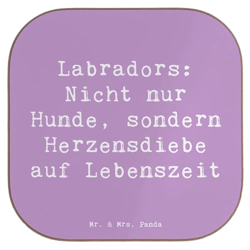 Mr. & Mrs. Panda Glasuntersetzer Spruch Labrador Herzensdiebe - Geschenk, Vierbeiner, Holzuntersetzer, Bierdeckel, Familienhund, Getränkeuntersetzer, Mr. & Mrs. Panda Glasuntersetzer Spruch Labrador Herzensdiebe - Geschenk, Vierbeiner, Holzuntersetzer, Bierdeckel, Familienhund, Getränkeuntersetzer, von Mr. & Mrs. Panda