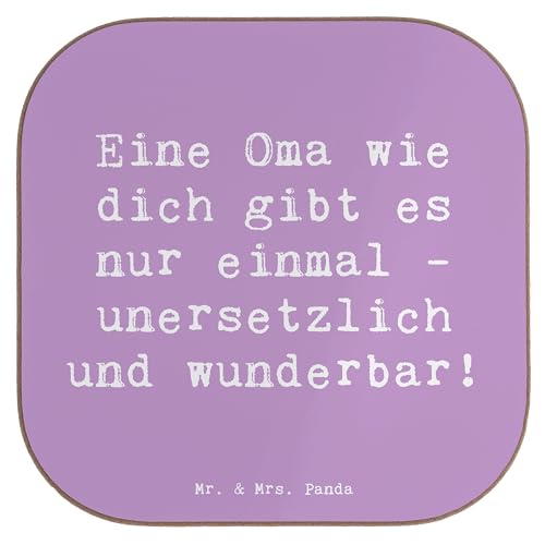 Mr. & Mrs. Panda Holz Untersetzer Spruch Einzigartige Oma - Geschenk, Spruch für Großmutter, Danke, Holzuntersetzer, Untersetzer aus Holz, Mr. & Mrs. Panda Holz Untersetzer Spruch Einzigartige Oma - Geschenk, Spruch für Großmutter, Danke, Holzuntersetzer, Untersetzer aus Holz, von Mr. & Mrs. Panda