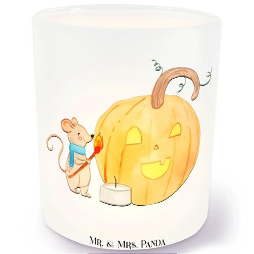 Mr. & Mrs. Panda Kerze Kürbis Maus - Geschenk, Halloween Deko, Trick or Treat, Windlicht Deko, Halloween, Kerzenglas, Windlicht Glas, Deko, Kerzen, Mr. & Mrs. Panda Kerze Kürbis Maus - Geschenk, Halloween Deko, Trick or Treat, Windlicht Deko, Halloween, Kerzenglas, Windlicht Glas, Deko, Kerzen, von Mr. & Mrs. Panda