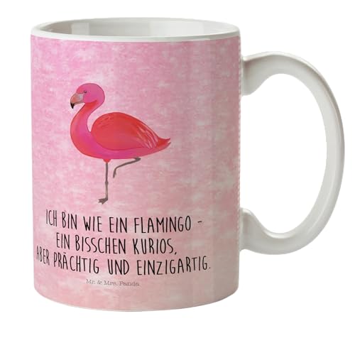 Mr. & Mrs. Panda Kindertasse Flamingo Classic - Geschenk, Kindertasse BPA-Frei, einzigartig, Kindertasse Mit Tiermotiv, Trinklernbecher Mit Deckel, Mr. & Mrs. Panda Kindertasse Flamingo Classic - Geschenk, Kindertasse BPA-Frei, einzigartig, Kindertasse Mit Tiermotiv, Trinklernbecher Mit Deckel, von Mr. & Mrs. Panda