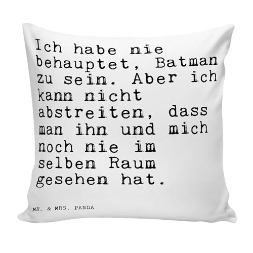 Mr. & Mrs. Panda Kissen Ich Habe nie behauptet,... - Geschenk, lustig, Sofakissen, Weisheiten, Spruch Geschenke, lustige Sprüche, Superhelden, Mr. & Mrs. Panda Kissen Ich Habe nie behauptet,... - Geschenk, lustig, Sofakissen, Weisheiten, Spruch Geschenke, lustige Sprüche, Superhelden, von Mr. & Mrs. Panda