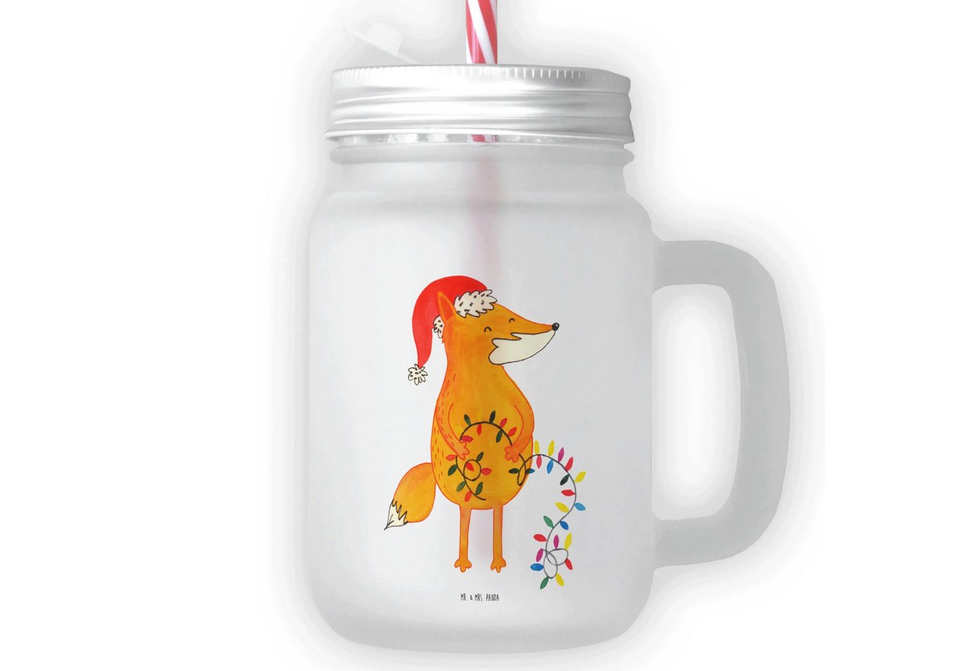 Mr. & Mrs. Panda Cocktailglas Fuchs Weihnachten - Transparent - Geschenk, Weihnachtsmann, Winter, A, Premium Glas, Einzigartige Geschichten Mr. & Mrs. Panda Cocktailglas Fuchs Weihnachten - Transparent - Geschenk, Weihnachtsmann, Winter, A, Premium Glas, Einzigartige Geschichten von Mr. & Mrs. Panda