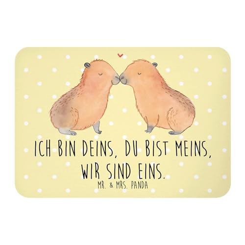 Mr. & Mrs. Panda Magnet Capybara Liebe - Geschenk, Tiere, Notiz Magnet, Kuschel Capybaras, Dekomagnet, Kühlschrank Dekoration, lustige Sprüche, Mr. & Mrs. Panda Magnet Capybara Liebe - Geschenk, Tiere, Notiz Magnet, Kuschel Capybaras, Dekomagnet, Kühlschrank Dekoration, lustige Sprüche, von Mr. & Mrs. Panda