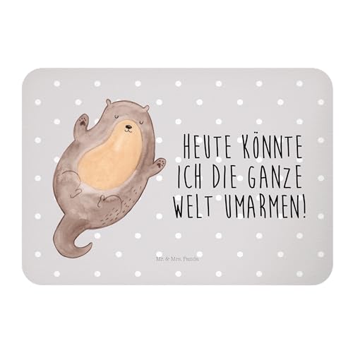 Mr. & Mrs. Panda Magnet Otter Umarmen - Geschenk, Kühlschrankmagnet, Pinnwandmagnet, Otter Seeotter See Otter, Motivmagnete, Fischotter, Kühlschrank von Mr. & Mrs. Panda