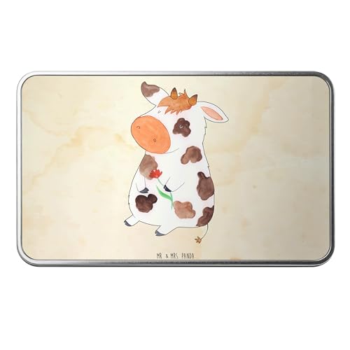 Mr. & Mrs. Panda Metalldose rechteckig Kuh - Geschenk, Landwirt, Flausen, Vorratsdose, Spruch, Vorratsbox, Bauernhof, Keksdose, Landwirtin, Mr. & Mrs. Panda Metalldose rechteckig Kuh - Geschenk, Landwirt, Flausen, Vorratsdose, Spruch, Vorratsbox, Bauernhof, Keksdose, Landwirtin, von Mr. & Mrs. Panda
