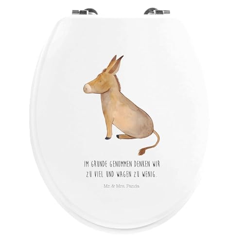 Mr. & Mrs. Panda Motiv WC Sitz Esel - Geschenk, Tiere, lustige Sprüche, Toilettendeckel, Lebensziel, Ziel, Klodeckel, Gute Laune, Toilette, erfolg, Mr. & Mrs. Panda Motiv WC Sitz Esel - Geschenk, Tiere, lustige Sprüche, Toilettendeckel, Lebensziel, Ziel, Klodeckel, Gute Laune, Toilette, erfolg, von Mr. & Mrs. Panda