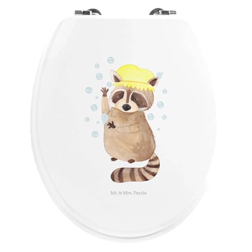 Mr. & Mrs. Panda Motiv WC Sitz Waschbär - Geschenk, WC-Sitz, lustige Sprüche, Toilettendeckel, Klobrille, Fröhlich, Tiermotive, Gute Laune, Toilette, Mr. & Mrs. Panda Motiv WC Sitz Waschbär - Geschenk, WC-Sitz, lustige Sprüche, Toilettendeckel, Klobrille, Fröhlich, Tiermotive, Gute Laune, Toilette, von Mr. & Mrs. Panda