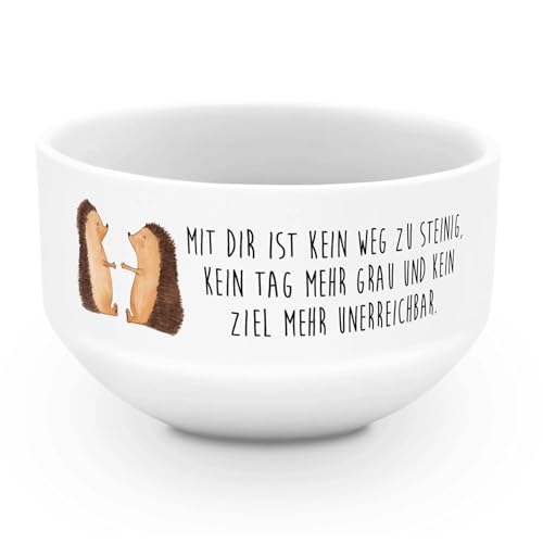 Mr. & Mrs. Panda Müslischale Igel Liebe - Geschenk, Müsli schalen, Verlobung, Keramik Müslischale, Heiratsantrag, Obstschale, Müslischalen bunt, Mr. & Mrs. Panda Müslischale Igel Liebe - Geschenk, Müsli schalen, Verlobung, Keramik Müslischale, Heiratsantrag, Obstschale, Müslischalen bunt, von Mr. & Mrs. Panda