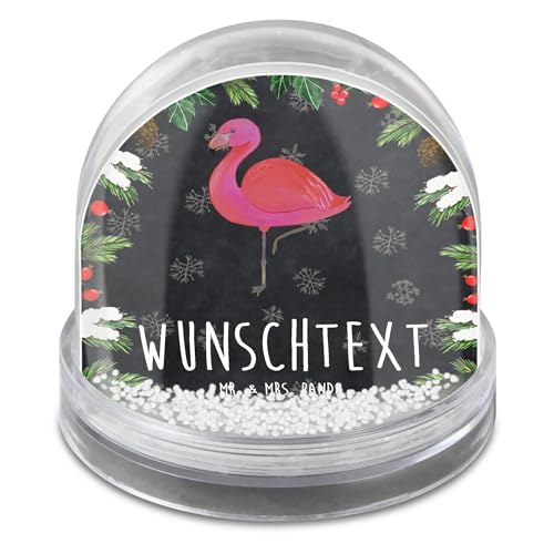 Mr. & Mrs. Panda Personalisierte Schneekugel Flamingo Classic - Personalisierte Geschenke, glücklich, Schneekugel Mit Wunschtext, Schneekugel Für Mr. & Mrs. Panda Personalisierte Schneekugel Flamingo Classic - Personalisierte Geschenke, glücklich, Schneekugel Mit Wunschtext, Schneekugel Für von Mr. & Mrs. Panda