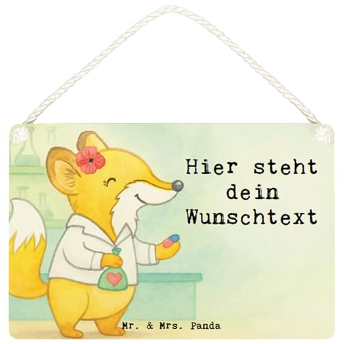 Mr. & Mrs. Panda Personalisiertes Deko Schild Apothekerin Leidenschaft Design DIN A5 - Weiß Mr. & Mrs. Panda Personalisiertes Deko Schild Apothekerin Leidenschaft Design DIN A5 - Weiß von Mr. & Mrs. Panda