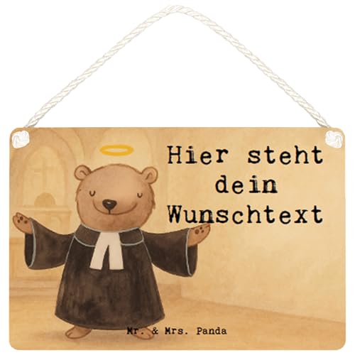 Mr. & Mrs. Panda Personalisiertes Deko Schild Pastor Leidenschaft Design DIN A6 - Weiß Mr. & Mrs. Panda Personalisiertes Deko Schild Pastor Leidenschaft Design DIN A6 - Weiß von Mr. & Mrs. Panda
