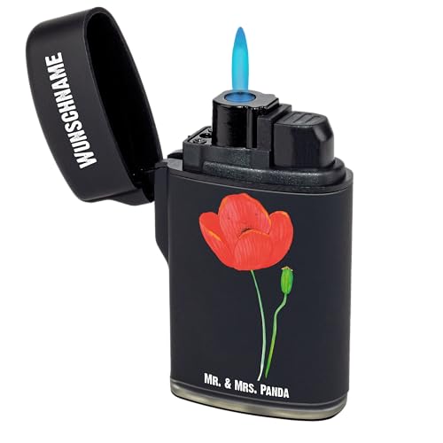 Mr. & Mrs. Panda Personalisiertes Feuerzeug Blume Mohnblume - Personalisierte Geschenke, Religion, Individuelles Feuerzeug, Frühlings Deko, Feuerzeug Mr. & Mrs. Panda Personalisiertes Feuerzeug Blume Mohnblume - Personalisierte Geschenke, Religion, Individuelles Feuerzeug, Frühlings Deko, Feuerzeug von Mr. & Mrs. Panda