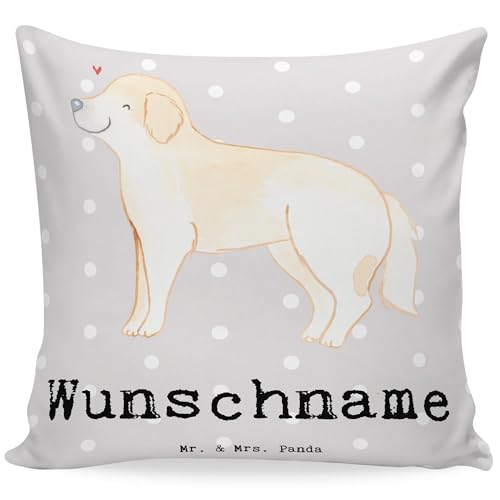 Mr. & Mrs. Panda Personalisiertes Kissen Golden Retriever Lebensretter - Personalisierte Geschenke, Goldie Hund, Welpe, Name, Schenken, Wunschname, Mr. & Mrs. Panda Personalisiertes Kissen Golden Retriever Lebensretter - Personalisierte Geschenke, Goldie Hund, Welpe, Name, Schenken, Wunschname, von Mr. & Mrs. Panda