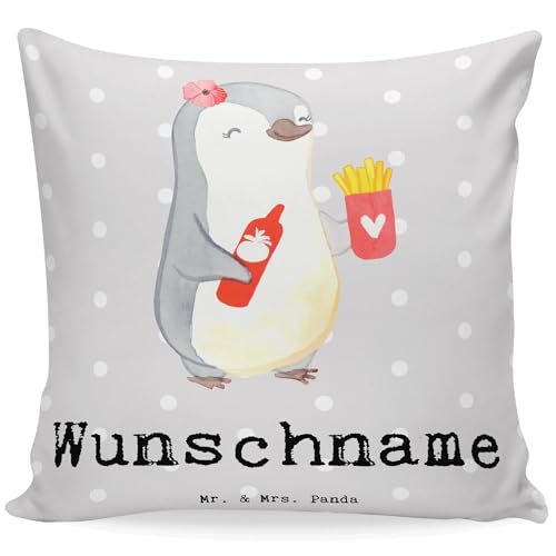 Mr. & Mrs. Panda Personalisiertes Kissen Imbissverkäuferin Herz - Personalisierte Geschenke, Imbissbesitzerin, Bedrucken, Imibissverkäuferin, Mr. & Mrs. Panda Personalisiertes Kissen Imbissverkäuferin Herz - Personalisierte Geschenke, Imbissbesitzerin, Bedrucken, Imibissverkäuferin, von Mr. & Mrs. Panda