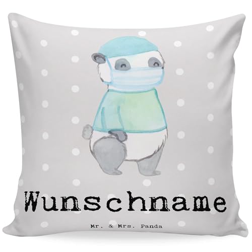 Mr. & Mrs. Panda Personalisiertes Kissen Operationsassistent Herz - Personalisierte Geschenke, Bedrucken, Firma, Wunschname, Beruf, Mr. & Mrs. Panda Personalisiertes Kissen Operationsassistent Herz - Personalisierte Geschenke, Bedrucken, Firma, Wunschname, Beruf, von Mr. & Mrs. Panda