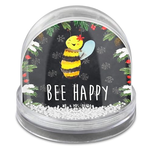 Mr. & Mrs. Panda Schneekugel Biene Happy - Geschenk, Wespe, Hummel, Wunderkugel, Schüttelkugel von Mr. & Mrs. Panda