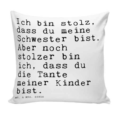 Mr. & Mrs. Panda Sitzkissen Ich Bin stolz, DASS... - Geschenk, Schwester Geschenk, lustige Sprüche, Sofakissen, Spruch Sprüche Weisheiten Zitate Mr. & Mrs. Panda Sitzkissen Ich Bin stolz, DASS... - Geschenk, Schwester Geschenk, lustige Sprüche, Sofakissen, Spruch Sprüche Weisheiten Zitate von Mr. & Mrs. Panda