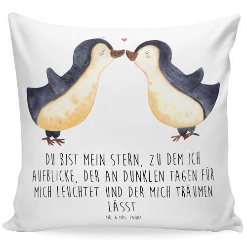 Mr. & Mrs. Panda Sitzkissen Pinguin Liebe - Geschenk, Couchkissen, Liebespaar, Heiraten, Sofakissen, Partner, Ehemann, vertraut, Freundin, Pärchen, Mr. & Mrs. Panda Sitzkissen Pinguin Liebe - Geschenk, Couchkissen, Liebespaar, Heiraten, Sofakissen, Partner, Ehemann, vertraut, Freundin, Pärchen, von Mr. & Mrs. Panda