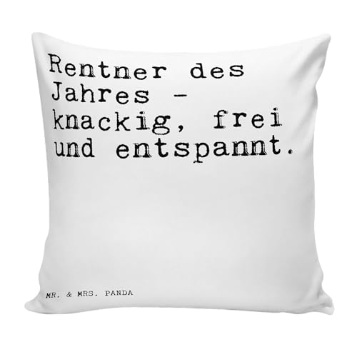 Mr. & Mrs. Panda Sitzkissen Rentner des Jahres -... - Geschenk, Pensionierung, Rentnerin, Sofakissen, Weisheiten, Spruch Geschenke, Spruch Sprüche Mr. & Mrs. Panda Sitzkissen Rentner des Jahres -... - Geschenk, Pensionierung, Rentnerin, Sofakissen, Weisheiten, Spruch Geschenke, Spruch Sprüche von Mr. & Mrs. Panda