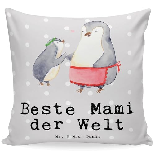 Mr. & Mrs. Panda Sofakissen Mami - Geschenk, Bedanken, Mitbringsel, Tochter, Kissen 40x40, Muttertag, Kissenbezüge, Danke, Freude Machen Mr. & Mrs. Panda Sofakissen Mami - Geschenk, Bedanken, Mitbringsel, Tochter, Kissen 40x40, Muttertag, Kissenbezüge, Danke, Freude Machen von Mr. & Mrs. Panda