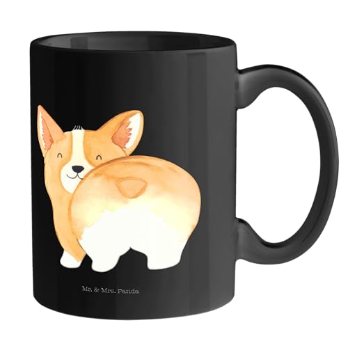 Mr. & Mrs. Panda Tasse Corgi Po - Geschenk, Tasse Sprüche, Selbstliebe, Hundespruch, Porzellantasse, Kaffeebecher, Hundebesitzer, Corgie, Hund, Büro von Mr. & Mrs. Panda