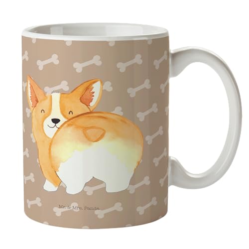 Mr. & Mrs. Panda Tasse Corgi Po - Geschenk, Kaffeebecher, Hundemama, Hundemotiv, Wauwau, Haustier, Becher, Hunderasse, Selbstliebe, Hund, von Mr. & Mrs. Panda