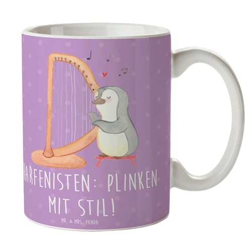 Mr. & Mrs. Panda Tasse Harfe mit Stil - Geschenk, Kaffeetassen, himmlisch, Tasse Sprüche, elegant, Lernen, Saiteninstrument, Musikliebhaber, Zupfen, Mr. & Mrs. Panda Tasse Harfe mit Stil - Geschenk, Kaffeetassen, himmlisch, Tasse Sprüche, elegant, Lernen, Saiteninstrument, Musikliebhaber, Zupfen, von Mr. & Mrs. Panda