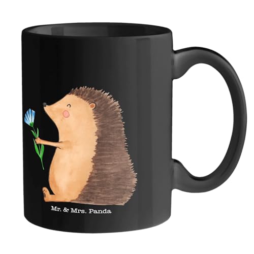 Mr. & Mrs. Panda Tasse Igel Blumen - Geschenk, Kaffeetassen, Designer Tasse, Besuch, krank, Becher, Gute Laune, Krankheit, lustige Sprüche, Büro Mr. & Mrs. Panda Tasse Igel Blumen - Geschenk, Kaffeetassen, Designer Tasse, Besuch, krank, Becher, Gute Laune, Krankheit, lustige Sprüche, Büro von Mr. & Mrs. Panda