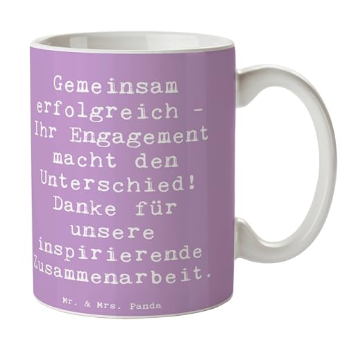 Mr. & Mrs. Panda Tasse Spruch Geschäftspartner Erfolg - Geschenk, gemeinsam erfolgreich, Kaffeetassen, liebevoll, Danke, Danke sagen, Büro Tasse, Mr. & Mrs. Panda Tasse Spruch Geschäftspartner Erfolg - Geschenk, gemeinsam erfolgreich, Kaffeetassen, liebevoll, Danke, Danke sagen, Büro Tasse, von Mr. & Mrs. Panda