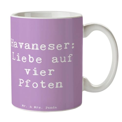Mr. & Mrs. Panda Tasse Spruch Havaneser Liebe - Geschenk, Havaneser Freunde, Havaneser Charme, Tasse Motive, Kaffeetassen, Cappuccino Tassen, Mr. & Mrs. Panda Tasse Spruch Havaneser Liebe - Geschenk, Havaneser Freunde, Havaneser Charme, Tasse Motive, Kaffeetassen, Cappuccino Tassen, von Mr. & Mrs. Panda