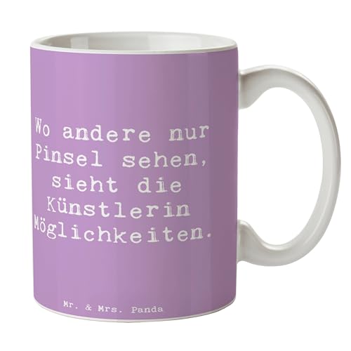 Mr. & Mrs. Panda Tasse Spruch Künstlerin Visionen - Geschenk, Inspiration, Tasse Motive, Geschenke für Berufstätige, Pinsel, Skulpturen, Kunstwerke, Mr. & Mrs. Panda Tasse Spruch Künstlerin Visionen - Geschenk, Inspiration, Tasse Motive, Geschenke für Berufstätige, Pinsel, Skulpturen, Kunstwerke, von Mr. & Mrs. Panda