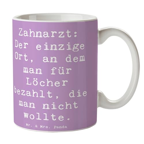 Mr. & Mrs. Panda Tasse Spruch Zahnarzt Lochgebühr - Geschenk, Humor, Dentalhygiene, Zahnpflege, Kaffeetassen, Geschenk Tasse, Designer Tasse, Mr. & Mrs. Panda Tasse Spruch Zahnarzt Lochgebühr - Geschenk, Humor, Dentalhygiene, Zahnpflege, Kaffeetassen, Geschenk Tasse, Designer Tasse, von Mr. & Mrs. Panda
