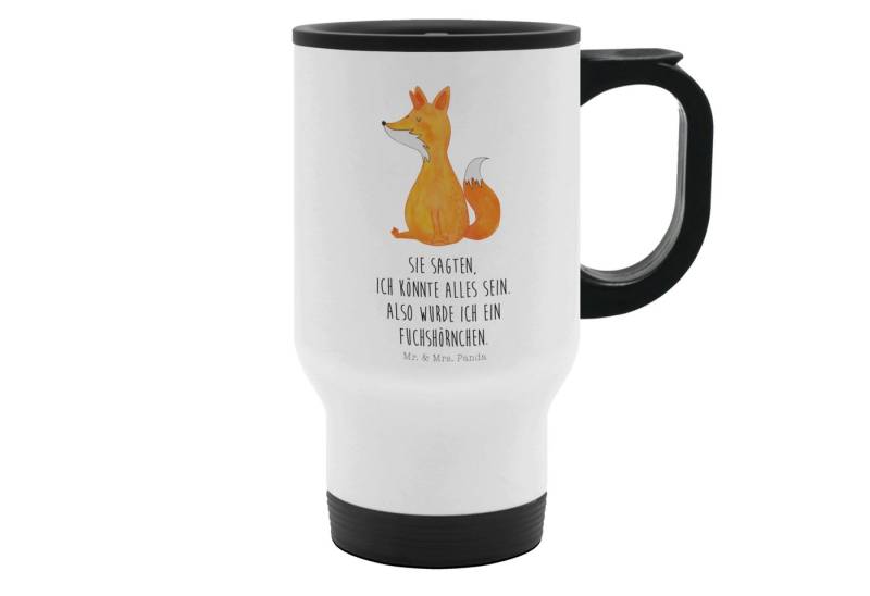 Mr. & Mrs. Panda Thermobecher Einhorn Fuchs, Thermobecher, Weiß, Edelstahl, Unicorn, Thermosflasche, Edelstahl Mr. & Mrs. Panda Thermobecher Einhorn Fuchs, Thermobecher, Weiß, Edelstahl, Unicorn, Thermosflasche, Edelstahl von Mr. & Mrs. Panda