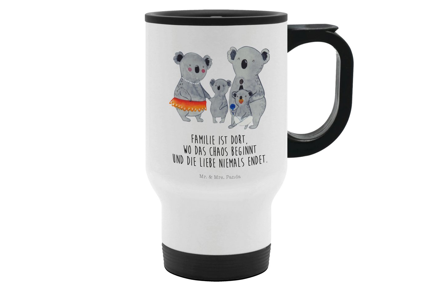 Mr. & Mrs. Panda Thermobecher Koala Familie, Thermobecher, Weiß, Thermoskanne, Becher, Thermobecher, Edelstahl Mr. & Mrs. Panda Thermobecher Koala Familie, Thermobecher, Weiß, Thermoskanne, Becher, Thermobecher, Edelstahl von Mr. & Mrs. Panda