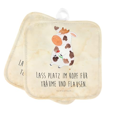 Mr. & Mrs. Panda 2er Set Topflappen Kuh - Geschenk, Topflappen 2er Set, Ofenhandschuh, Landwirtin, Topfhandschuhe, Landwirt, Flausen, Bauernhof, Mr. & Mrs. Panda 2er Set Topflappen Kuh - Geschenk, Topflappen 2er Set, Ofenhandschuh, Landwirtin, Topfhandschuhe, Landwirt, Flausen, Bauernhof, von Mr. & Mrs. Panda