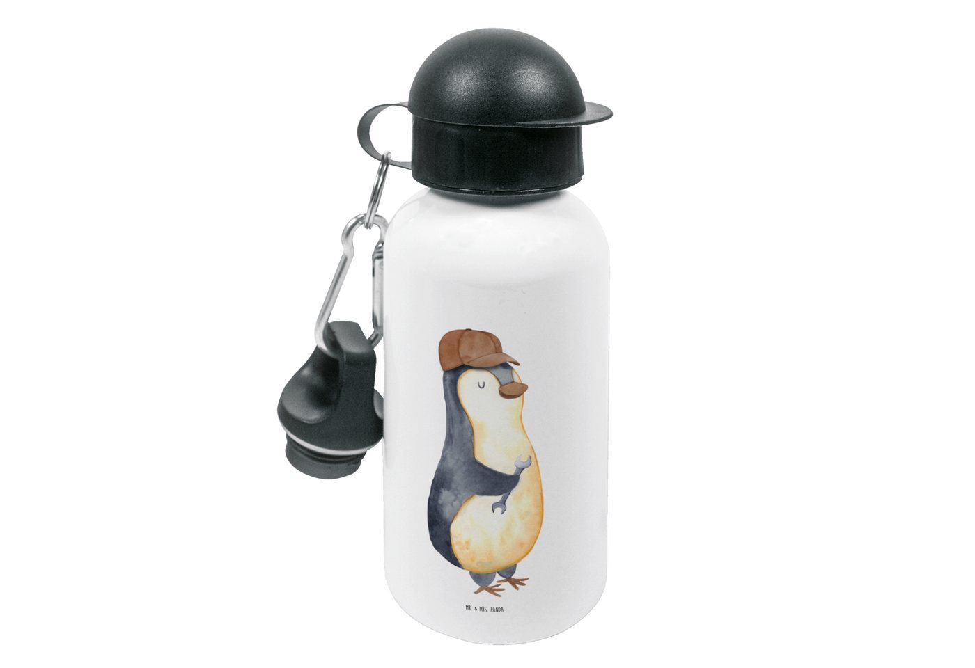 Mr. & Mrs. Panda Trinkflasche Wenn Papa es nicht reparieren kann, sind wir am Arsch - Weiß - Gesche, Mit praktischem Karabiner Mr. & Mrs. Panda Trinkflasche Wenn Papa es nicht reparieren kann, sind wir am Arsch - Weiß - Gesche, Mit praktischem Karabiner von Mr. & Mrs. Panda