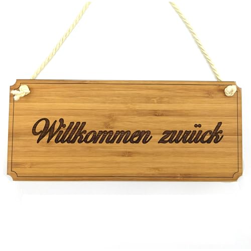 Mr. & Mrs. Panda Türschild Willkommen zurück - Geschenk, Dekoschild, Spruchschild, Shabby, Landhaus, Reklameschild, Werbeschild, Wandschild, Mr. & Mrs. Panda Türschild Willkommen zurück - Geschenk, Dekoschild, Spruchschild, Shabby, Landhaus, Reklameschild, Werbeschild, Wandschild, von Mr. & Mrs. Panda